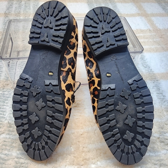 INC(International Concepts) Women's  Leopard Taylyn Loafers 10M - Picture 8 of 9